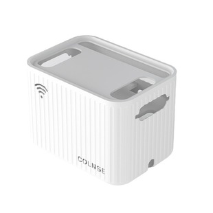 Настенный ящик для хранения беспроводной Wi-Fi TV приставка для маршрутизатора без пробивания коробка для хранения настенный тип