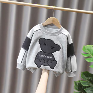 Children's Clothing Boy's Sweat Spring and Autumn 2025 New Children's Autumn Clothes Boy's Long Sleeve Baby's Autumn Children's Clothes