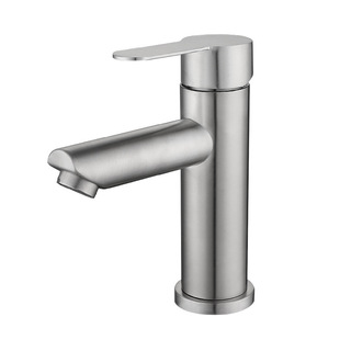 Faucet factory wholesale universal sink basin faucet stainless steel brushed black sink faucet