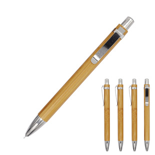 Bamboo Pen, Bamboo Wood Pen, Custom Printed Logo, Bamboo Ballpoint Pen, Bamboo Wood Material, Bamboo Pole Natural Advertising Pen
