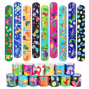 24 Dinosaur Unicorn Snap Ring Factory Direct Holiday School Gift Bracelet in stock Wholesale