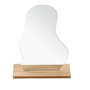 ins Irregular Mirror Makeup Mirror Special-shaped Cloud Dressing Mirror Studio Dormitory Desktop Student Handmade diy Mirror