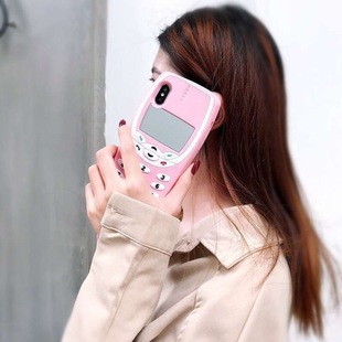 Применяет iPhone16promax ретро Nokia силиконовый чехол для телефона пара i11pro защита от падения чехол xs