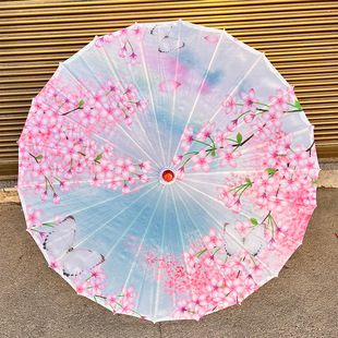 Classical dance shooting performance Chinese style craft umbrella antique silk umbrella scenic spot shop ceiling decoration props umbrella