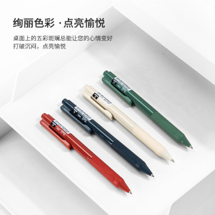 Новая гелевая ручка Sai NS646 New Sai пресс 0,5 мм гладкая (черная) (верхняя)