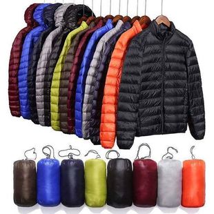 [Anti-season Clearance] Down cotton-padded jacket Men's Winter Jacket Thin Korean Fashion Men's Short Thickened Warm