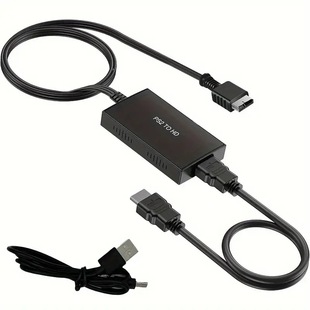 Спот продажи взрывной ps2 в HD конвертер ps2 to hdTV видео переставка интерфейс игровой консоли