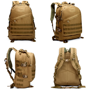 Junsheng Color Buckle Tactical 3D Peace Elite Chicken Large Capacity Backpack Outdoor Sports Shoulder Camouflage Backpack