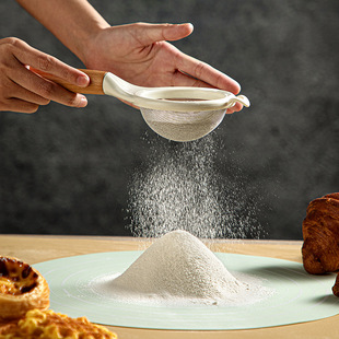 Stainless Steel Flour Sieve Kitchen Household Baking Fine Leak Sugar Sieve Juice Soybean Milk Residue Filter Wholesale
