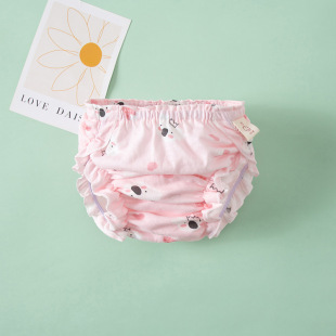 Summer baby underwear women's cotton thin breathable baby bread pants one year old 3 boys and children briefs wholesale
