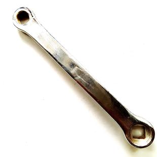 Mountain bike bicycle square hole tooth plate left single big turn left crank riding supplies repair parts