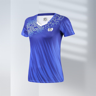 New Table Tennis Uniforms for Men and Women, Table Tennis Clothes, Training Clothes, Kidsren's Short-Sleeved Competition Clothes, Breathable Tops 357