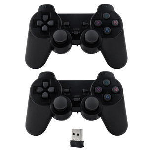 2.4g Android TV wireless doubles gamepad PC wireless connection computer set-top box p3 double game