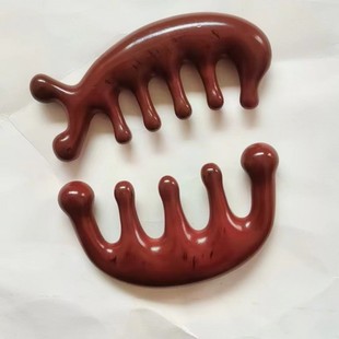 New Large Five-tooth Massage Comb, Dolphin Head Therapy, Meridian Five-claw Head Scraping, Muscle Relaxer, Tendon Pulling Stick, Beauty