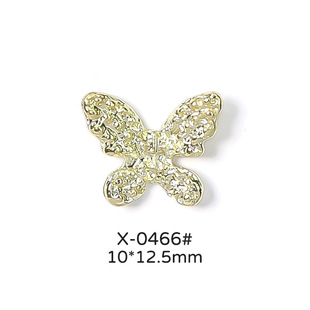 Новый Маникюр Бабочка Ювелирные изделия Net Red Butterfly универсальные трехмерные металлические ногти изысканные маленькие Ювелирные изделия дрель для ногтей