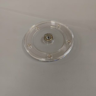 Hatai transparent plastic turntable display rotating disc rotating base turntable ps turntable acrylic turntable