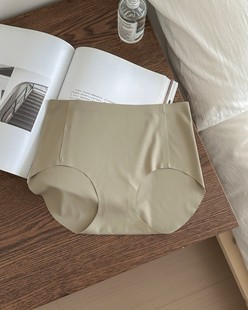 Liquid Foundation Safety Pants High Waist Light White Skirt Invisible Anti-Light 7A Silk Crotch Panties Women
