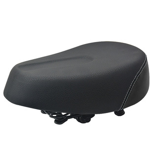 Electric car seat cushion battery car saddle electric bicycle seat cushion seat enlarged thickened seat four Springs