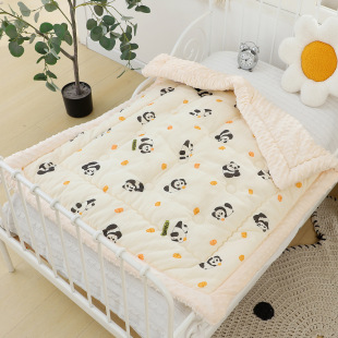 Children's Beanie Quilt Cotton Gauze Class A Thickened Warm Autumn and Winter Quilt Baby Kindergarten Nap Blanket Quilt