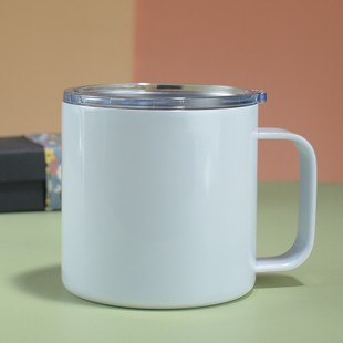 Amazon 304 из нержавеющей стали кружка 12oz мини минималистская теплая чашка портативная маленькая офисная кофейная чашка