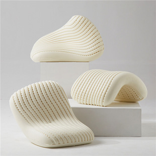 [Honeycomb cake natural latex pillow] Thailand natural latex pillow neck pillow hotel cervical pillow adult