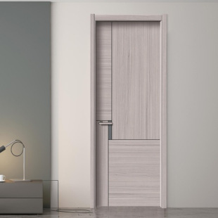 Bedroom door set door interior door solid wood composite paint-free door home modern bathroom partition room wooden door