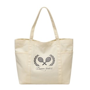 Simple All-match Canvas Bag Fashionable Lightweight Large Bag Women's 2025 New Artistic College Student Commuting Handbag