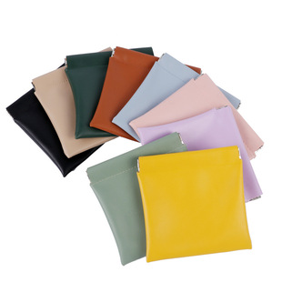 Storage Bag Lipstick Cosmetic Bag Mini Charger Automatic Closure Wired Headset Data Cable Portable Storage Bag