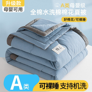 Summer Quilt Core New Single Machine Washable Summer Air-conditioning Quilt Summer Cool Quilt Thin Dormitory