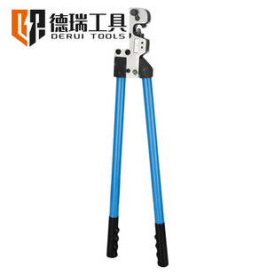 Derui tool CT-80 large y. O/DT/SC/C45 bare terminal crimping pliers manual long arm labor-saving crimping pliers
