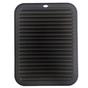 Silicone Kitchen Drain Mat Desktop Chopping Board Anti-slip Mat Sink Mat Household Large small size Anti-scalding Pot Mat Base