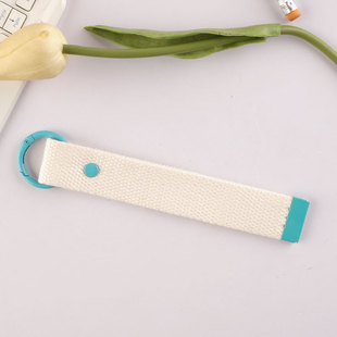 South Korea Color DIY Braided Lanyard Color Keychain Strap Lanyard Embroidered Polyester Hanging Rope Water Cup Lanyard