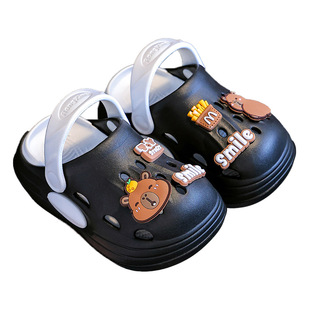 Kapi Bala Children's Hole Shoes 2025 New Boys and Girls Summer Home Indoor Non-Slip Cartoon Cute Sandals