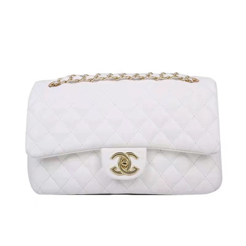 Spring New Style Chanel Style Women's Bag Fashion Fresh and Sweet Small Square Bag Rhombic Crossbody Bag Cross-border Fashion Bag for Women