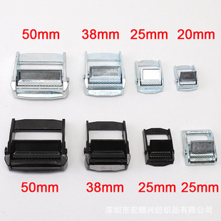 Zinc Alloy buckle manufacturer in stock zinc buckle 2. 5cm3.8cm50mm press buckle 1-inch zinc iron buckle tight buckle
