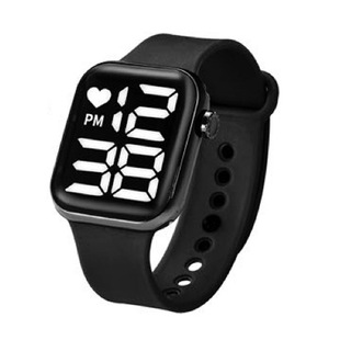 Net red square couple button LED watch student sports electronic watch Y6 electronic watch wholesale