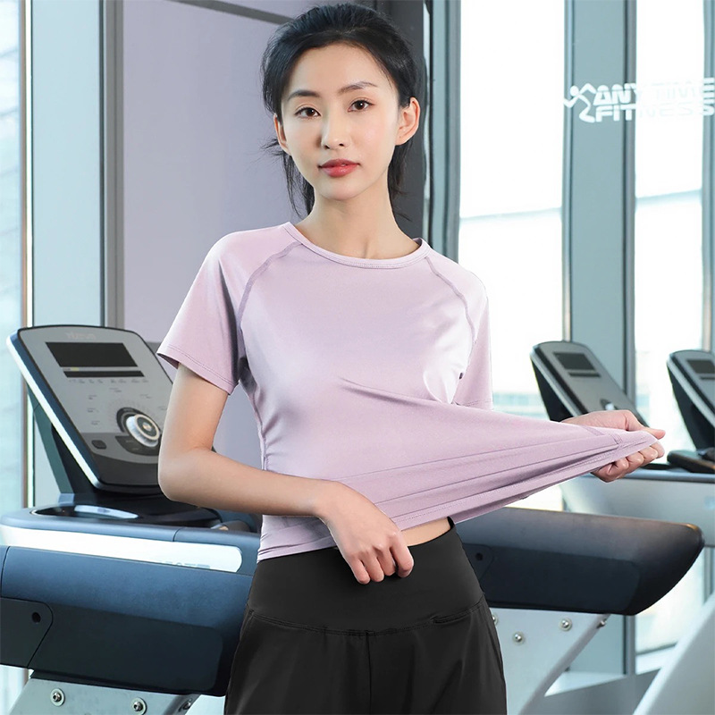 Running Suit 2026 New Summer Quick-Drying Breathable Fitness Loose Suit Thin Casual Slimming Sportswear