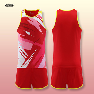 New Track and Field Sportswear Men's and Women's Running Training Vest Marathon Sports Student Team Physical Examination Printing
