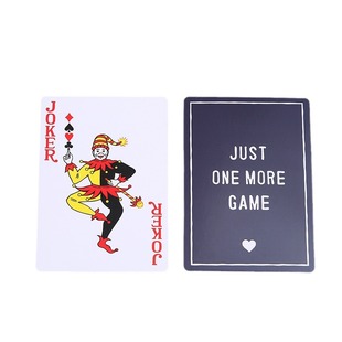 SOURCE Factory poker customized chess and entertainment Landlord poker 300g white core card poker