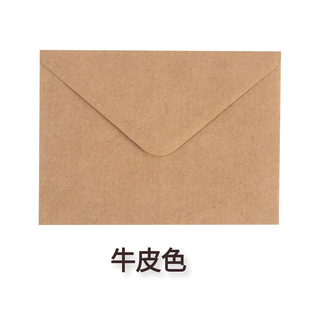 Cross-border Hot Sale Mini Greeting Card Envelope Wholesale Western-style Membership Card Invitation Triangle Gel Color Envelope