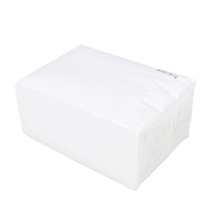 Factory wholesale restaurant catering special napkin square small white paper tissue 100 packs wholesale Cheap