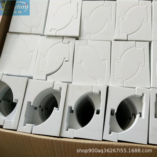 Dongguan Watch Packaging Box Lining Customized EVA Sponge Inner Bracket One-time Forming Flocking Adhesive EVA