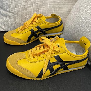 Putian Osamuka Tiger tiger Bruce Lee Yellow Casual Sneakers Men's and Women's Shoes De Training sneaker Slip-on