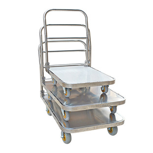 Stainless Steel Trolley Trolley Handling Flatbed Trucks Trucks Trucks Trucks Trucks Trucks Folding Trolleys