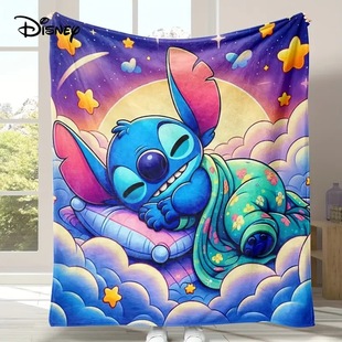 Cute Cartoon Blanket, Family and Travel Blanket