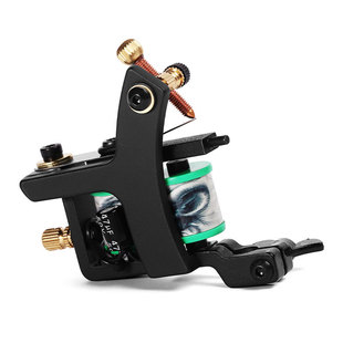 Longman 10 Centipede Pure Copper Coil Tattoo Machine Professional Tattoo Equipment Secant Machine Fogging Machine Tattoo Tool Wholesale