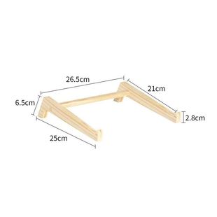 Laptop Stand Heat Dissipation Elevated Vertical Storage Rack Desktop Game Stand Wooden Environmentally Friendly Formaldehyde-Free