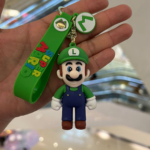 Креативный аниме Super Mario Game Мультяшный брелок Изысканный кулон Мужской и женский рюкзак Подвесные аксессуары в наличии