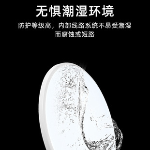 Ultra-thin three-proof induction ceiling lamp stair aisle corridor lamp infrared human body radar induction lamp intelligent voice control lamp