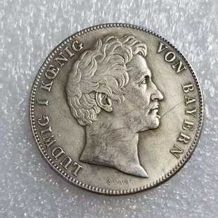 Антикварные поделки 1838 латунный материал Немецкий серебряный доллар памятная коллекция внешней торговли #1539